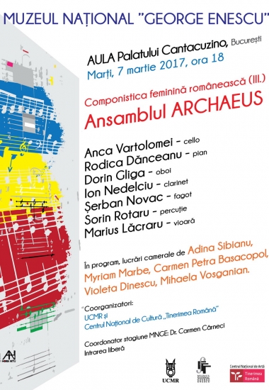 Ansamblul „ARCHAEUS” - Componistica feminină românească (III)